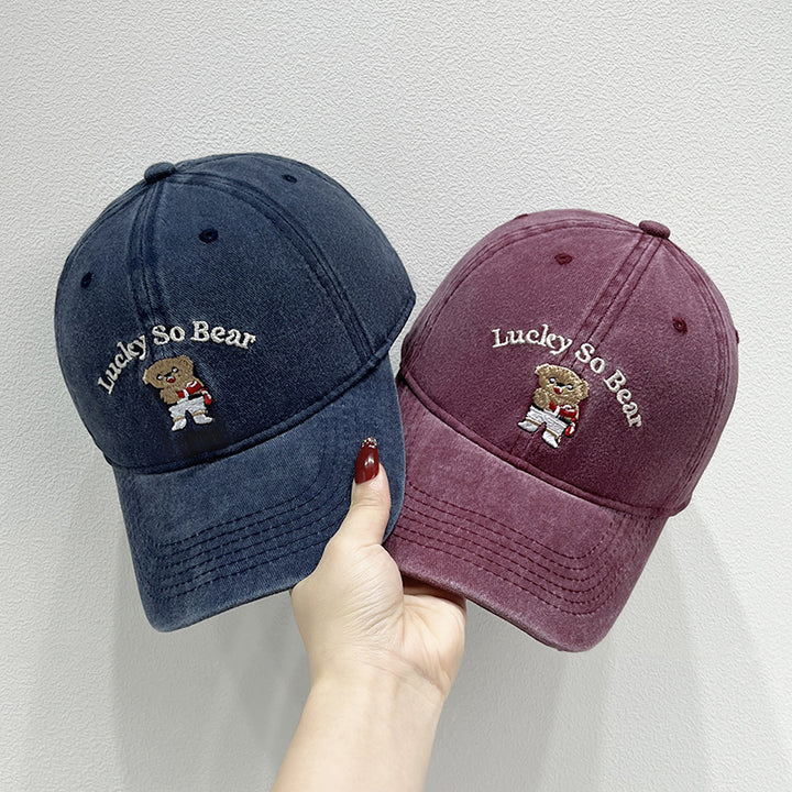 Unisex Embroidered Cap Bowlift