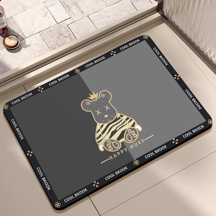 Artistic Cartoon Entrance Mat Bowlift