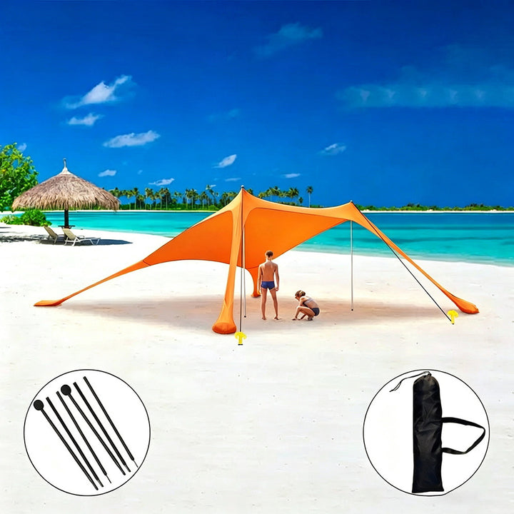 WoLightweight Sandproof Beach Blanket Bowlift