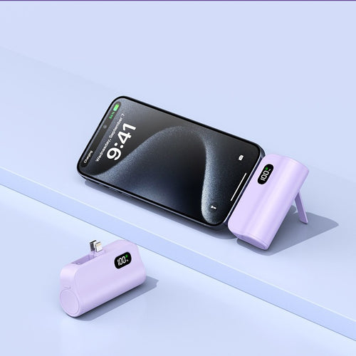 Compact Dual Charge Power Bank with Digital Display Bowlift