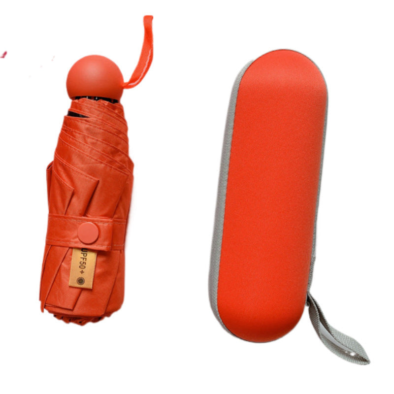 Compact automatic windproof travel umbrella with fiberglass ribs and ergonomic handle Bowlift