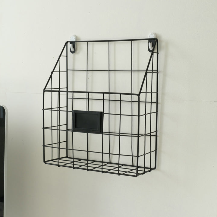 Wall shelf with storage basket Bowlift