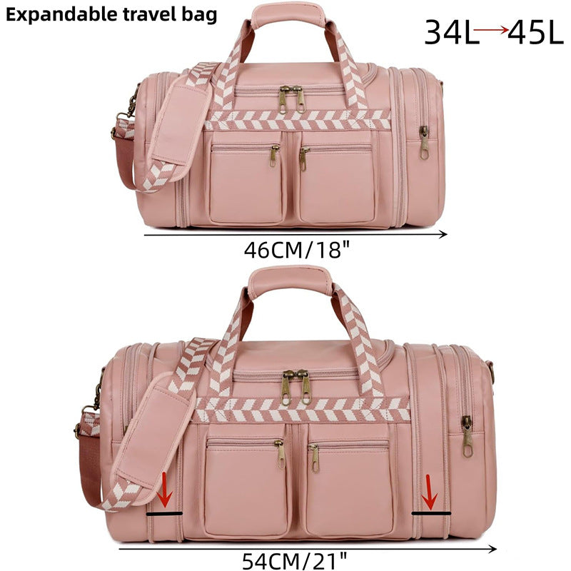 Multifunctional Travel Bag with Ergonomic Carrying System Bowlift