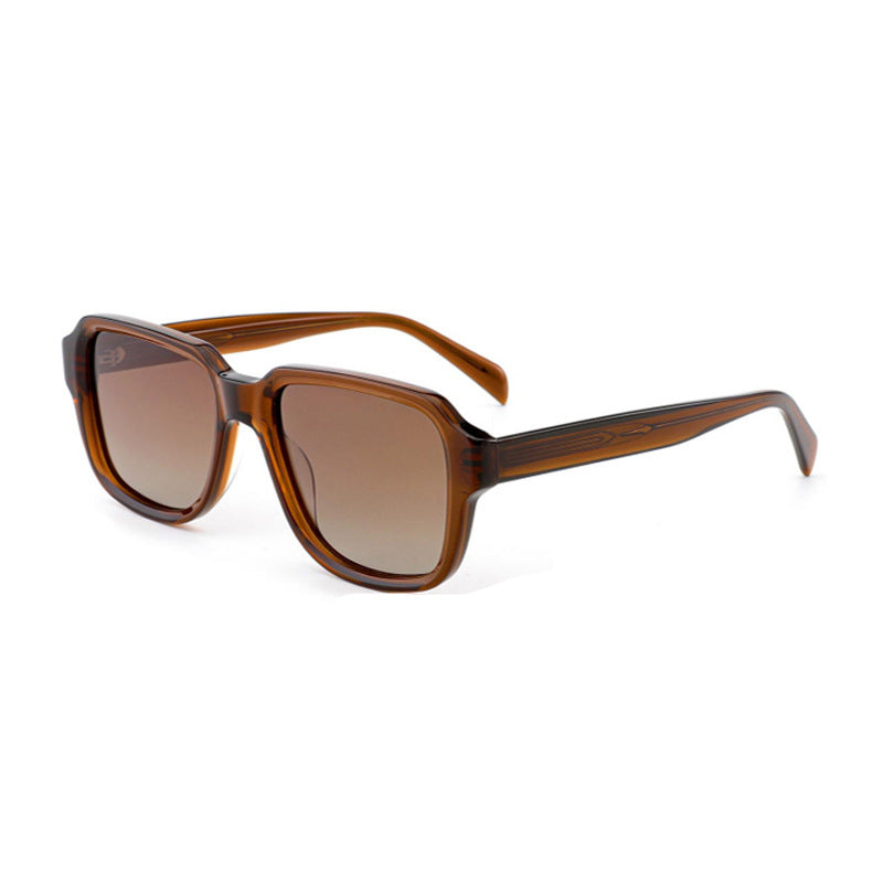 Women's square sunglasses with fashionable pattern Bowlift