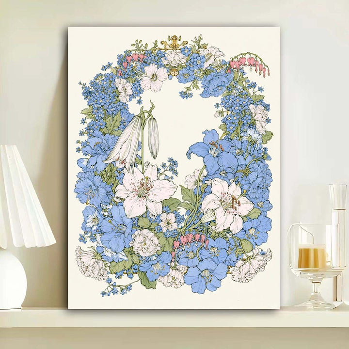 Botanical Floral Wall Art Bowlift