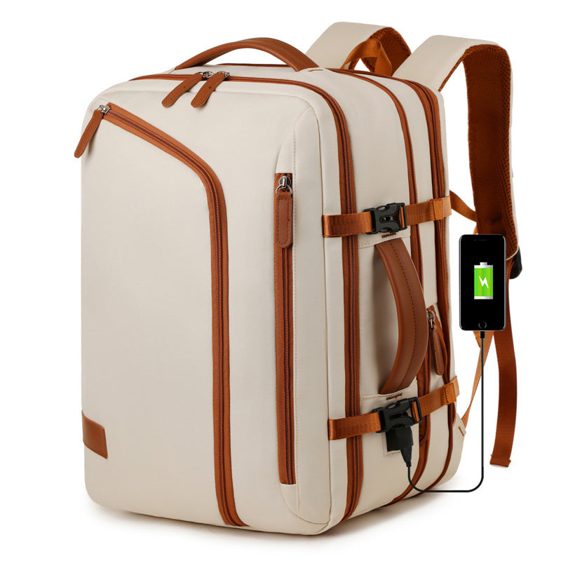 Versatile Multi-Functional Business Travel Backpack Bowlift