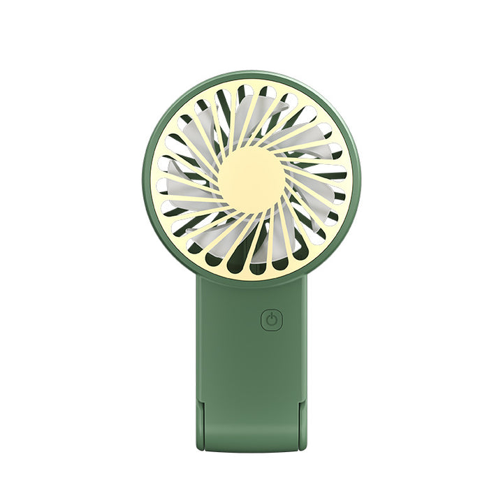 Compact Handheld Cooling Fan with Adjustable Airflow Bowlift