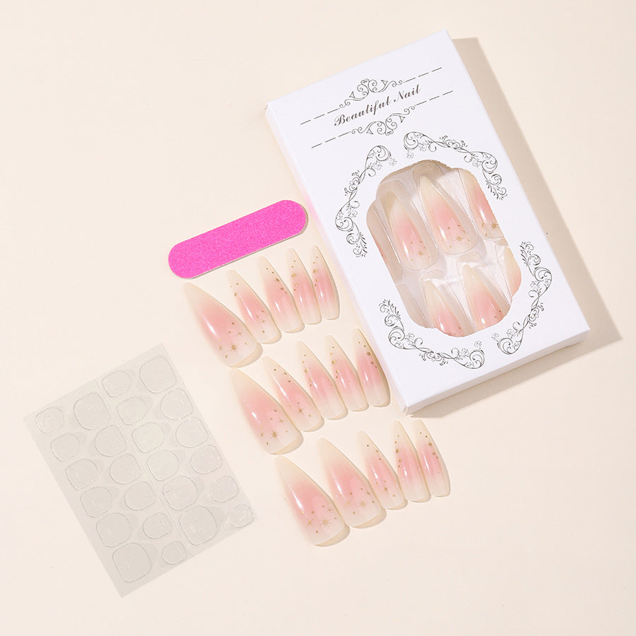 Starry Kiss Press-On Nail Set Bowlift