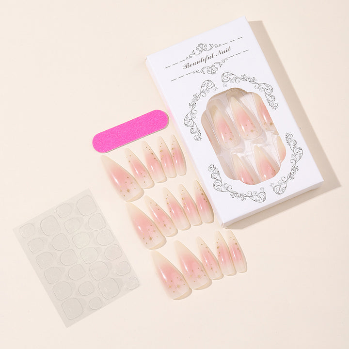 Starry Kiss Press-On Nail Set Bowlift