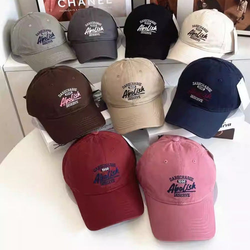 Women's Adjustable Embroidered Baseball Cap Bowlift