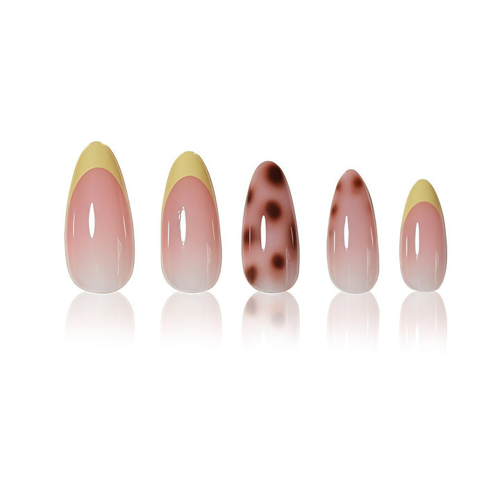Chic Ombre Acrylic Press-On Nails Bowlift