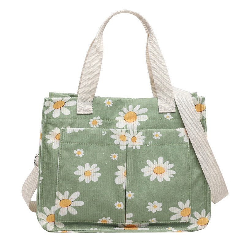 WoFloral Print Utility Handbag Bowlift