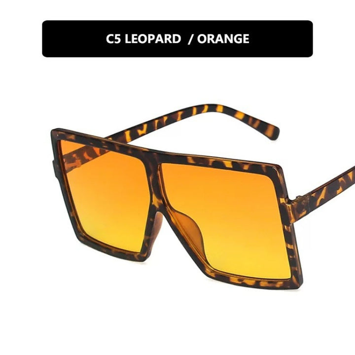 Women's stylish oversized sunglasses in elegant square design Bowlift