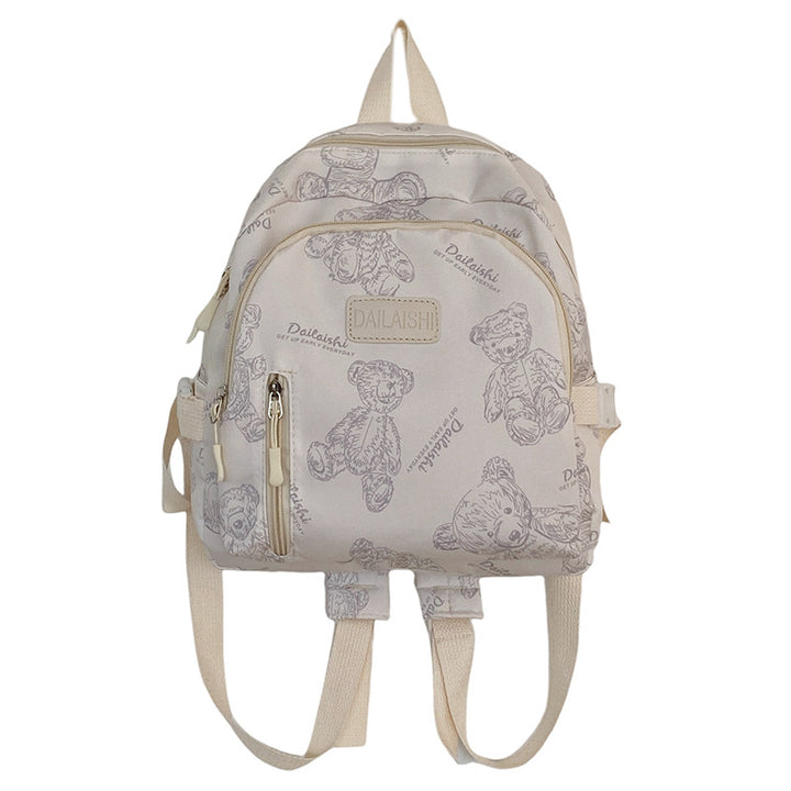 Teddy Bear Pattern Backpack