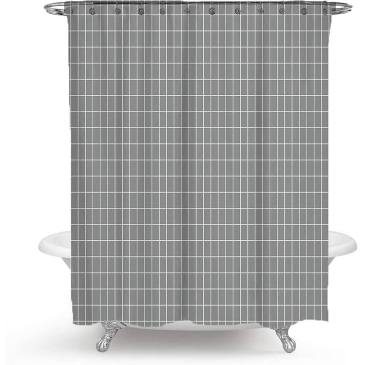 Modern Geometric Shower Curtain Bowlift