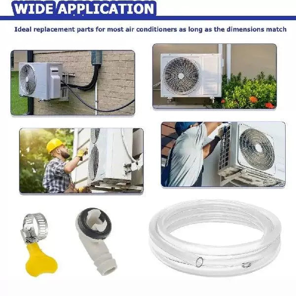 Unisex One Size Universal Device Hose Bending Connector with Removable Plug and Stainless Steel Clamp Bowlift