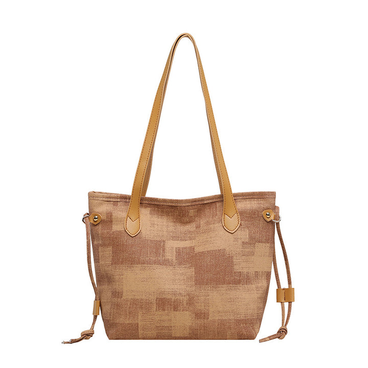 WoTextured Canvas Tote Bag Bowlift