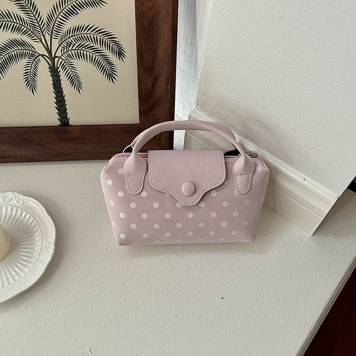 WoStylish Polka Dot Handheld Bag Bowlift