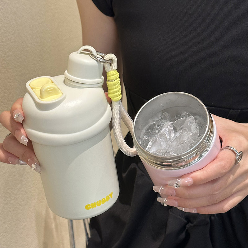 Women's practical sports drinking bottle Bowlift