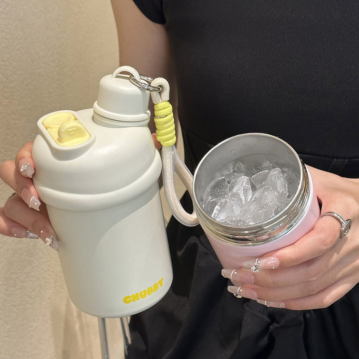 Women's practical sports drinking bottle Bowlift