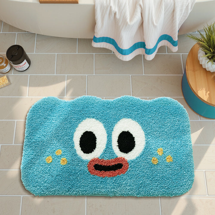 Cartoon Character Bath Mat Bowlift