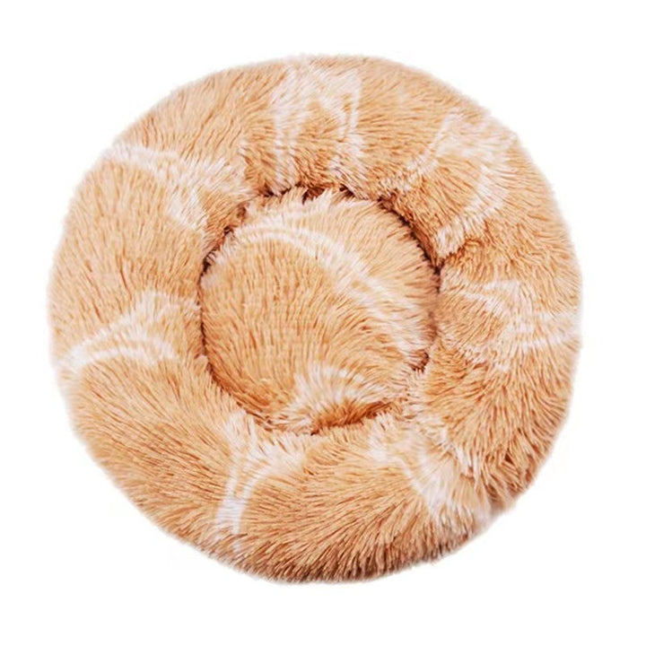 Plush Round  Lounge Bed  Dog Bed