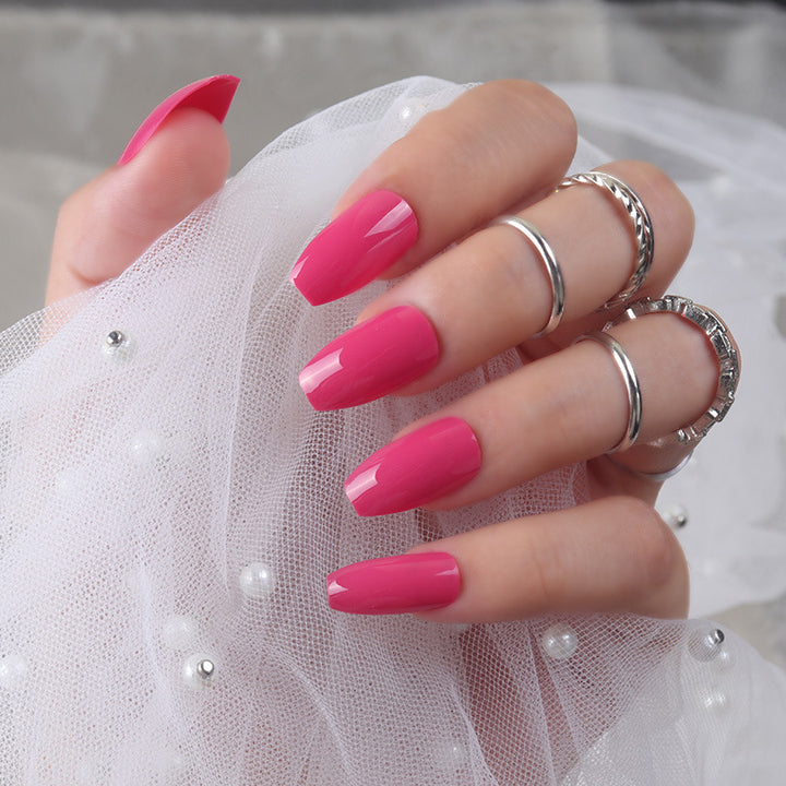 Elegant Stiletto Press-On Nails Bowlift 1789085593