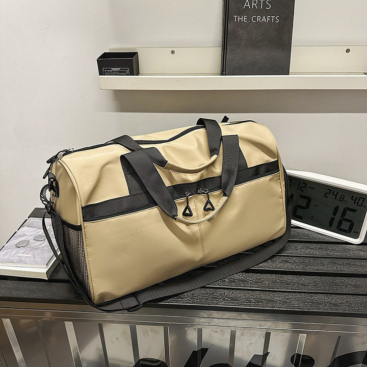 Fitness travel bag with practical organization Bowlift