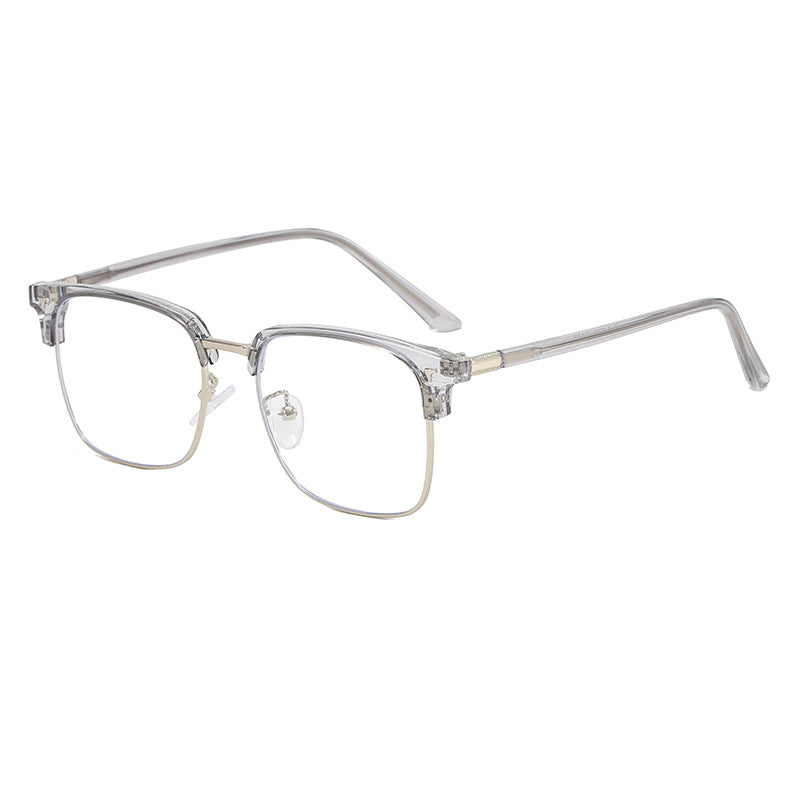 Ladies elegant square glasses with lightweight metal frame Bowlift