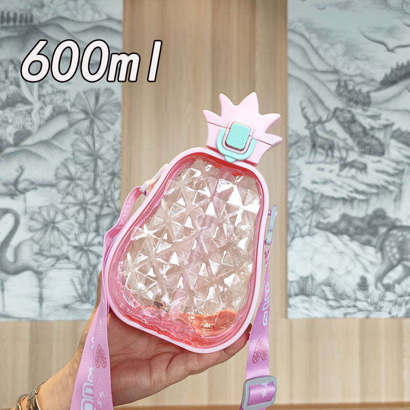 Ladies creative pineapple drinking box Bowlift