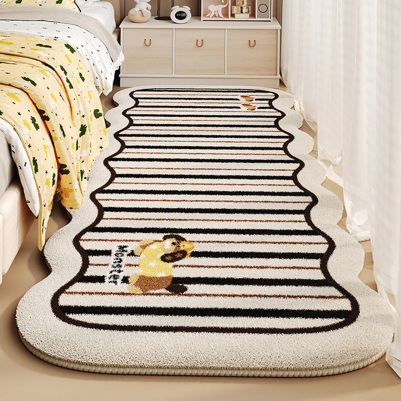 Cute Cartoon Animal-Themed Area Rug