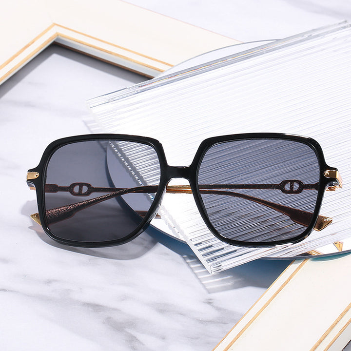 Oversized Chic Square Frame Sunglasses Bowlift