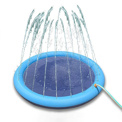 Dog Sprinkling Pool with integrated Sprinkler System Bowlift
