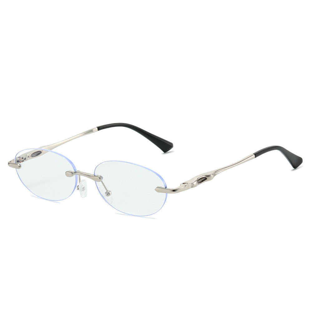 Retro Oval Frame Sunglasses Bowlift
