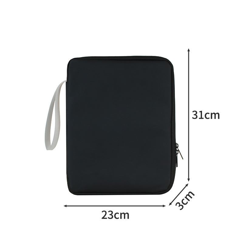 Slim Zip-Up Document Holder Bowlift