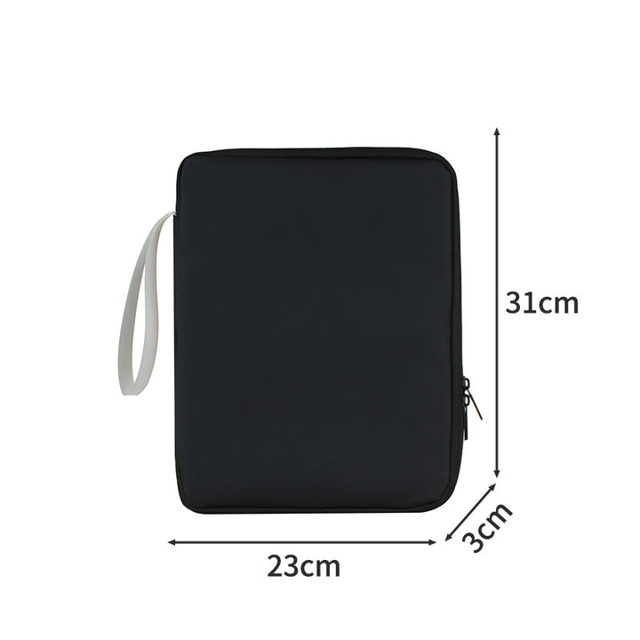 Slim Zip-Up Document Holder Bowlift