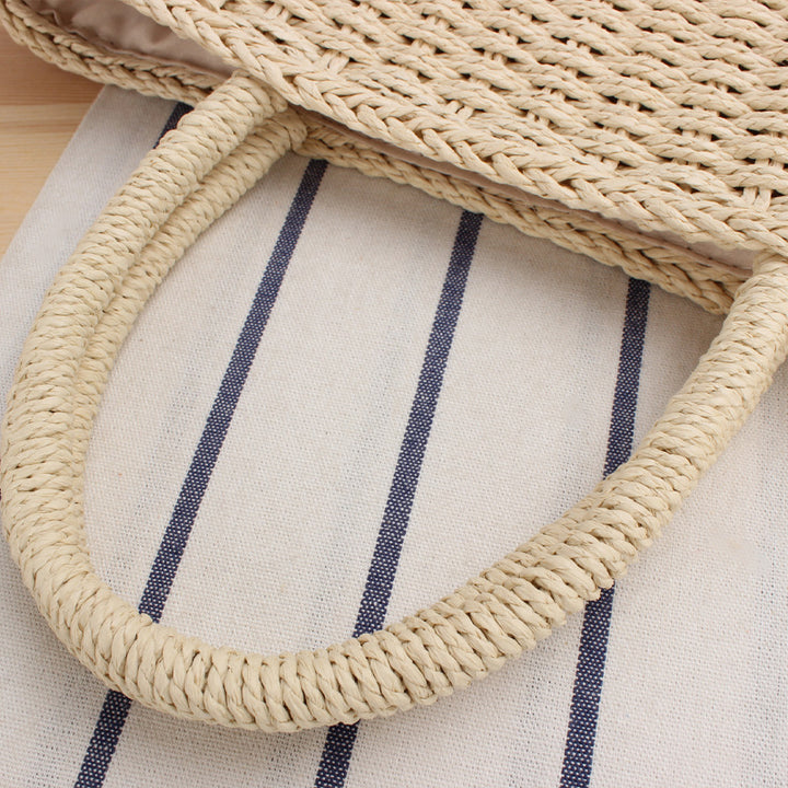 Handbag Made of Durable Natural Woven Material Bowlift