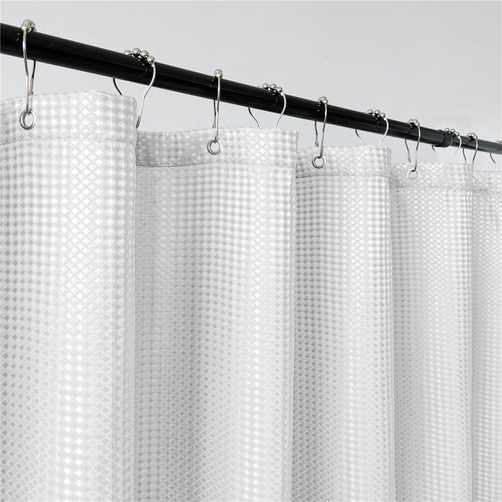 Thermal Insulated Shower Curtain Bowlift