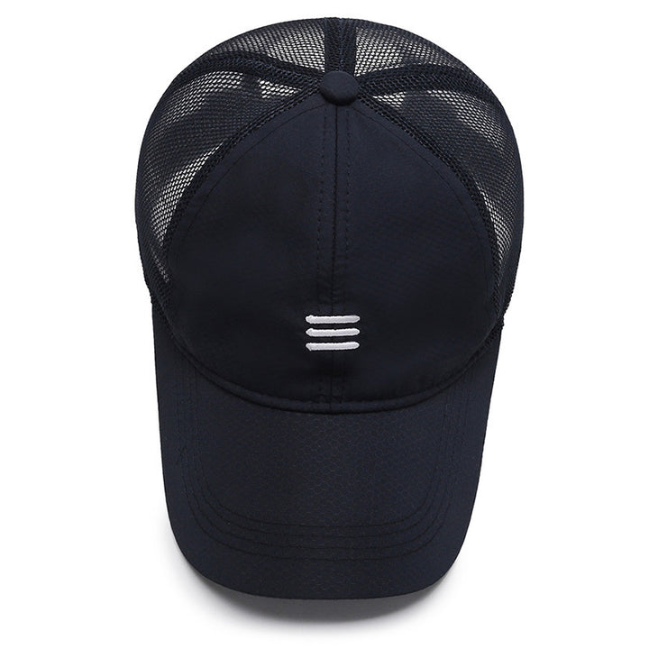 Women Sporty Mesh Trucker Cap Bowlift