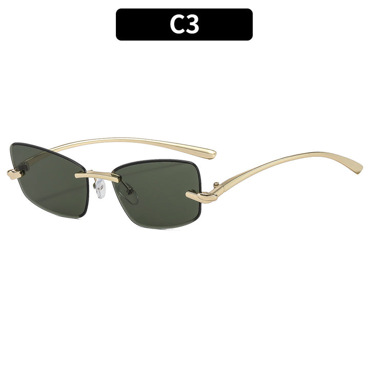 Sleek Modern Square Frame Sunglasses