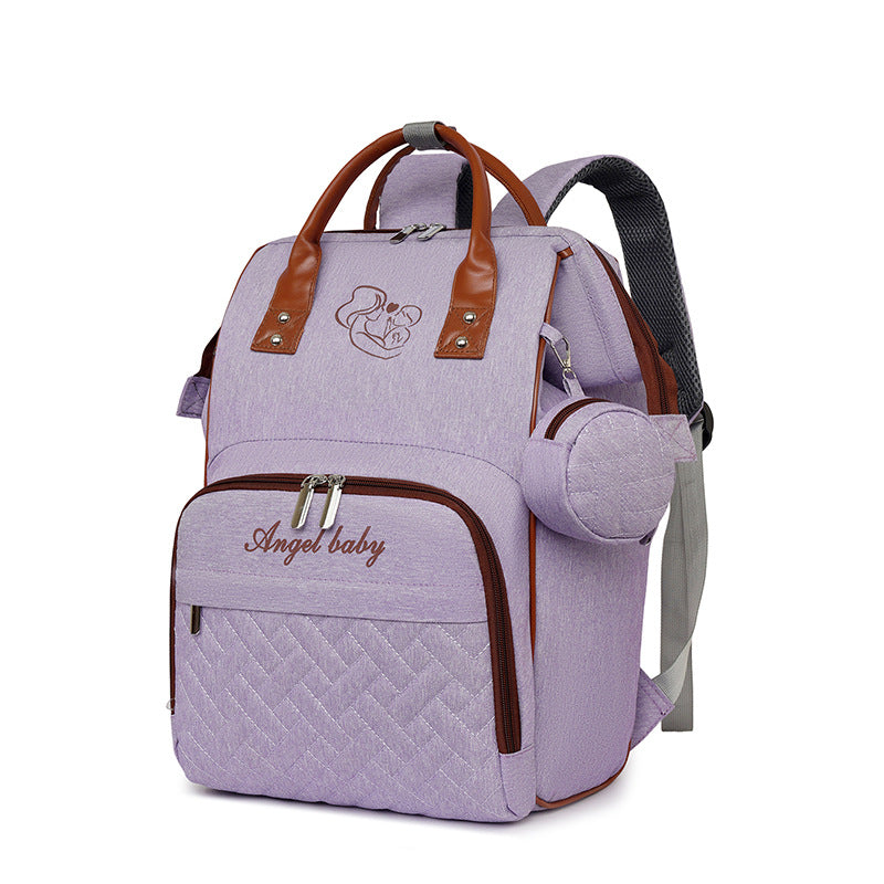 Lightweight Multi-Pocket Diaper Backpack Bowlift