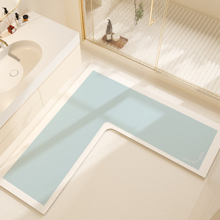 Non-Slip Colorful Bathroom Mat Bowlift