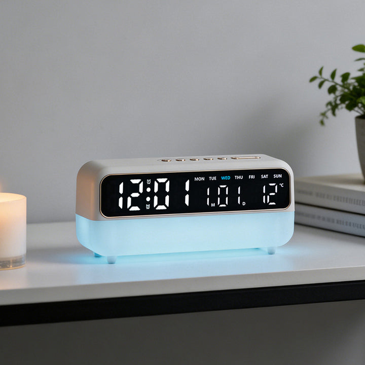 Digital Alarm Clock Bowlift
