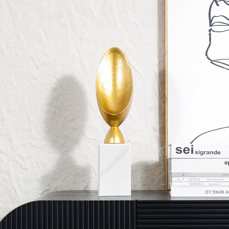 Decorative Gold Sculpture