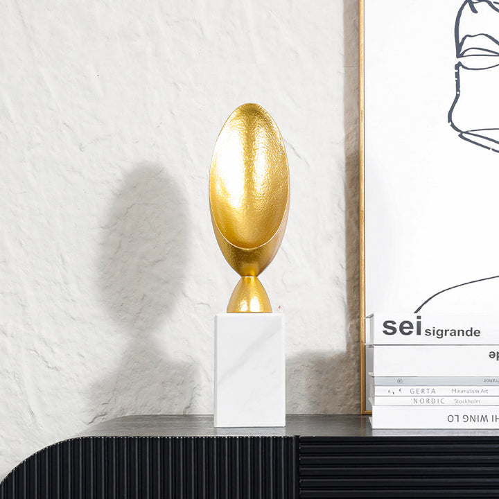 Decorative Gold Sculpture