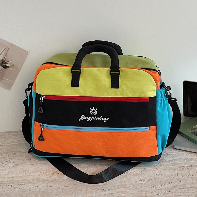 Versatile Multi-Pocket Travel Duffle Bag