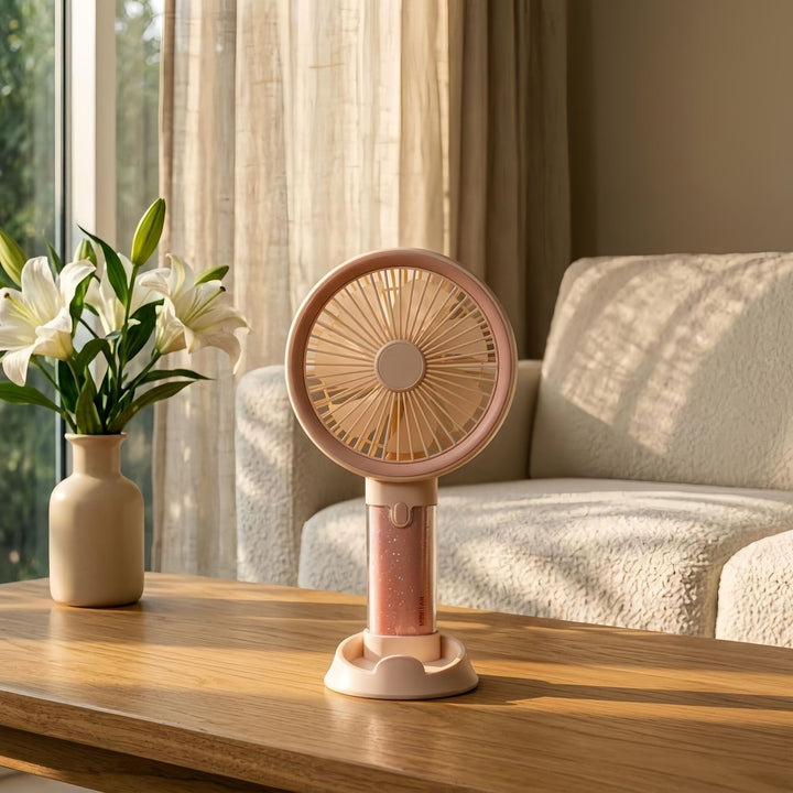 Ladies handy USB fan with funny design Bowlift