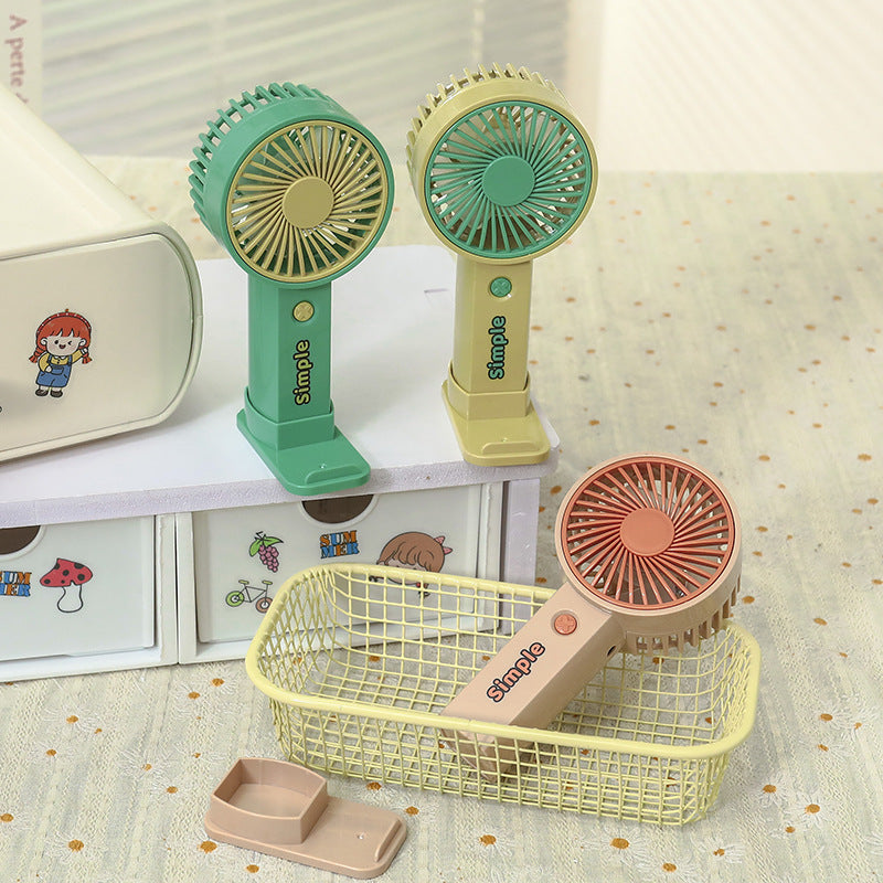 Women's portable mini hand fan with USB connection and ergonomic design Bowlift