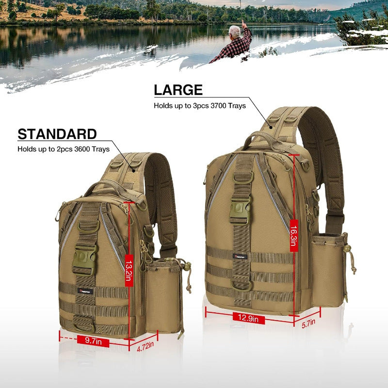 Fishing Gear Tactical Backpack Bowlift