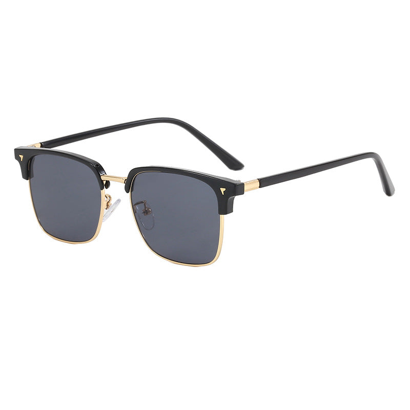 Ladies elegant square glasses with lightweight metal frame Bowlift